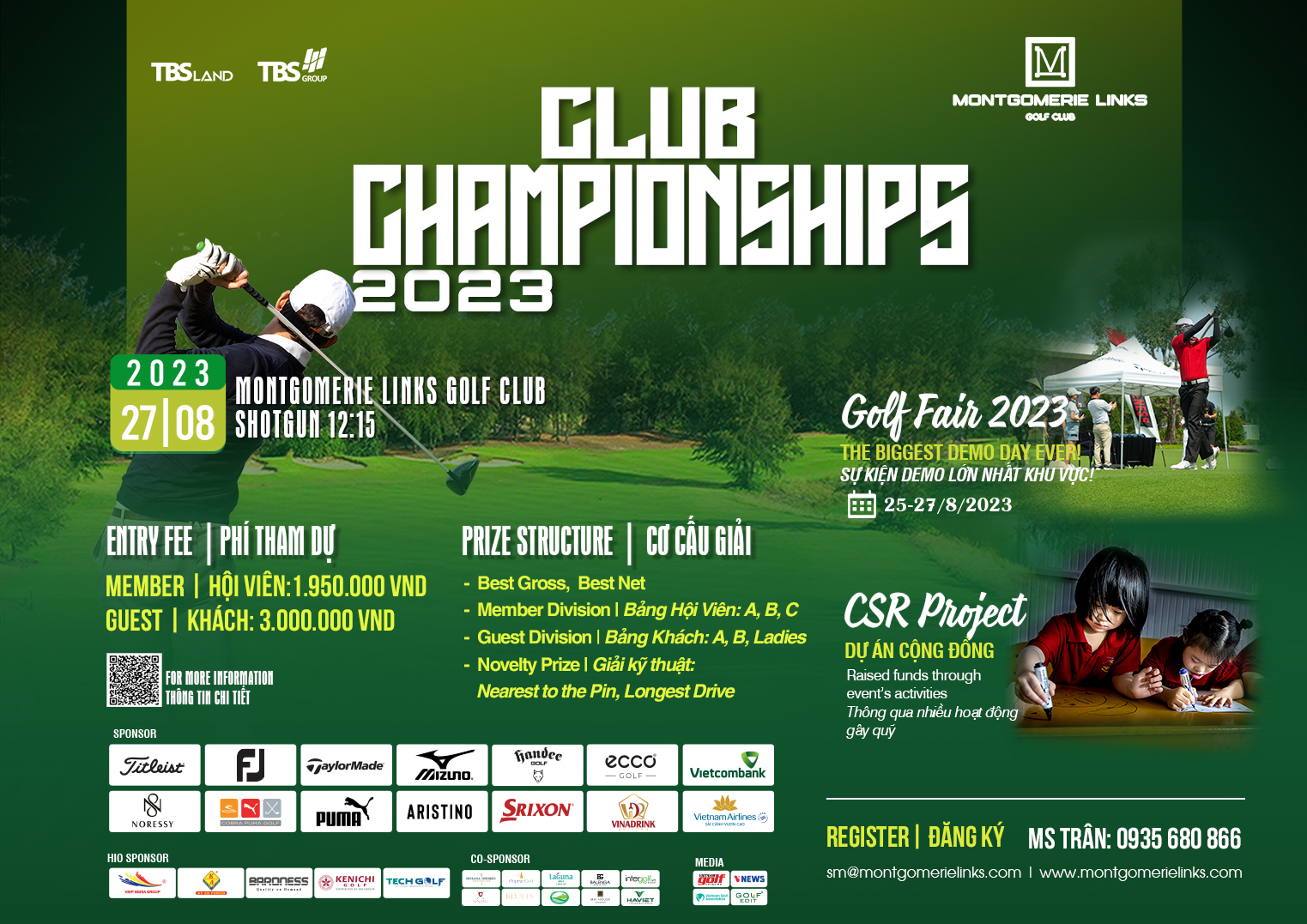GOLF FAIR 2023 AT MONTGOMERIE LINKS GOLF CLUB - THE BIGGEST DEMO DAY EVER IN 3 DAYS!